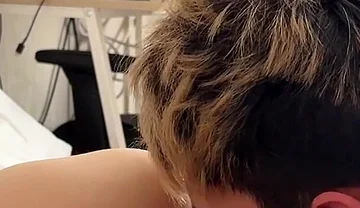 Two Hung Twinks Facefuck a Cute Smooth Twink Then Spitroast His Tight Ass