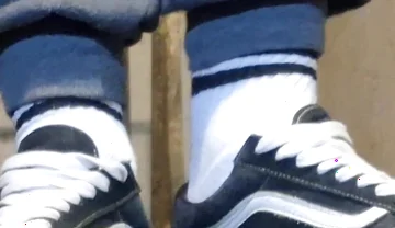 My Vans Skate Shoes and White Socks a Compilation of Videos Where I Play with Them.
