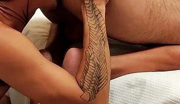 Hairy Cock Xxl Makes Me Come Without Touching Me While She Makes Me Moan Like a Bitch by Putting Her Cock Very Deep