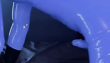 Rubber Sheath Teasing