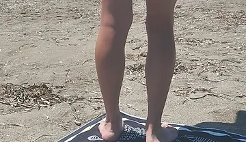 I Love Being on the Beach in Thong and Being Seen