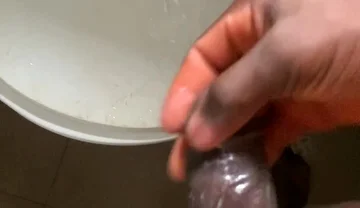 Trying to Make My Dick Horny Dick Cum