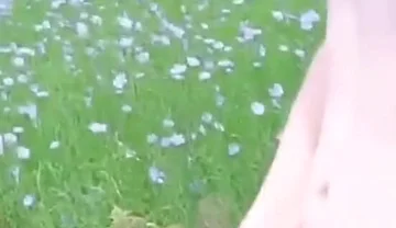I Was Running Outside, and I Was Thinking It's Time to Cum
