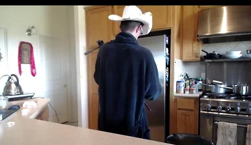 Making Prim Rib and Jacking off