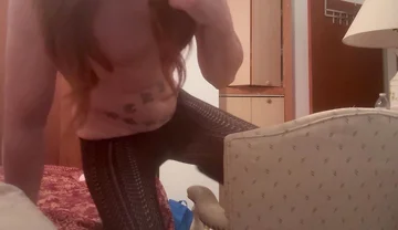 Cross dressing stepdad