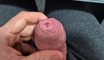 Uncut Tight Phimosis Cock Precum Tease for Foreskin Lovers with Cumshot