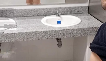 Fetish Bathroom Golden Rain Shower Cum