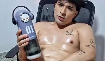 New Toy - the Guys From Beyourlover Sent Me a Mechanical Masturbator to Play with My Cock and Make Me Cum