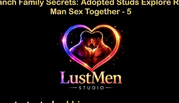 English Audio Gay Sex Story - Ranch Family Secrets Adopted Studs Explore Raw Man Sex Together - Part 5