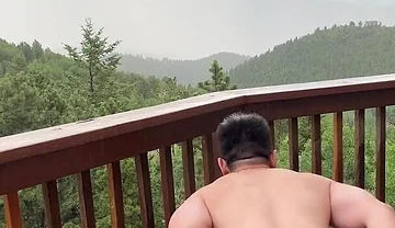 Mountain Storm Stud: Rain-soaked Asian Muscle Sensation