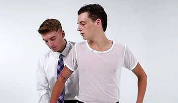 Faithfully Subordinated: Elder Caden Dior Takes Nathan Bicks Raw And Creampied