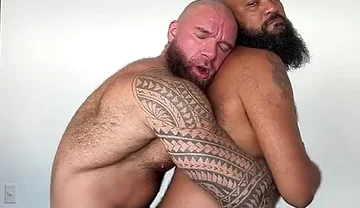 Two Hot Muscle Bears / Gay Bear Couple