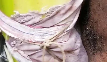 Masturbator Have Back Again with a Plantain Cum Hot