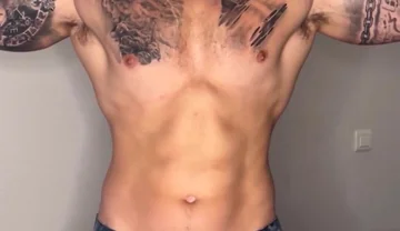 My Big Cock Cums in Military Outfit with No Touch