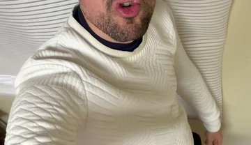 Hot Stepdaddy Showing off Big Cock
