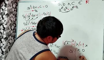 29 Algebra: Sexual Demonstration of the Equation of the Second Degree