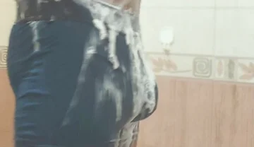 Full Bathing Video Clean My Dick and Ass for My Gay Partner