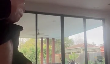 Jerking of Hoping My Next Door Neighbour Sees My Cock