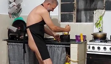 Hot Mature Man Showing off Naked