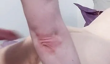 Older Stepdaddy Pounds Out Ginger Bear Hole