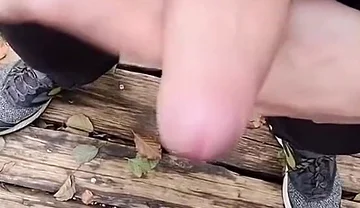 Getting Fuck in Cruising Area and Swallow Stranger Cum