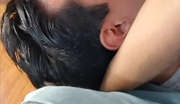 Short: He Wasn't Breathing, He Just Let Black Cock Go Through His Throat