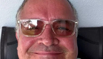Man Smiling in the Morning
