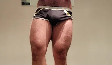 Felt Good to Do a Little Flexing After the Gym