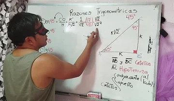 16 Trigonometry: 45 Angle - Trigonometric Ratios