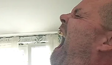 For Further Stretching, the Thick Dildo Still Has to Go Into the Slut Asshole
