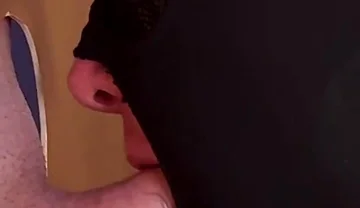 Circumcised Cock but a Huge Horny Cum Load at the Golden Gloryhole