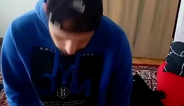 Cumshot in My Room on a Tablet.