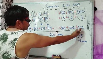 8. Arithmetic: Addition From 1 to 100