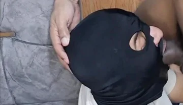 Giving Him Milk to Swallow
