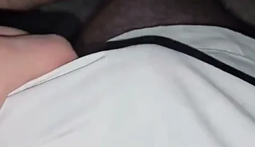 Stroking in My Wet Swim Shorts After the Pool - Precum Soaking Through