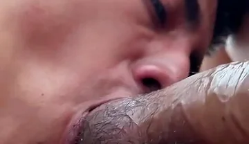 Then Sniffs First, Then Swallows