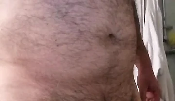 I Piss and Cum Like a River in My Bathroom!