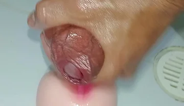 Young Cock, Penetrates Pink Pussy POV, Lily Toy