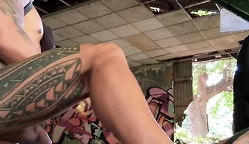 Almost Caught In Abandoned Building Public Outdoor Fucking My Self With Dildos Jona Ortiz Ortizjona