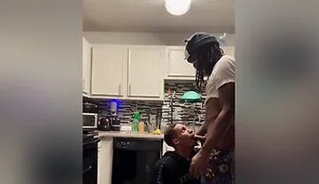 Casanova Eats Kyle Dick In The Kitchen And Gets Cum On His Face