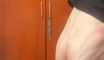 Cute Twink and Big Toy