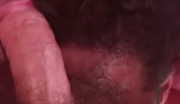 Worshipping Bodybuilder, Sitting and Cumming on Him