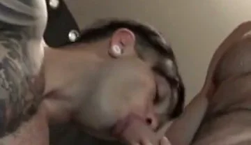 Slut Creampied by His Friend Big Dick