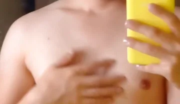 Naked on Mirror