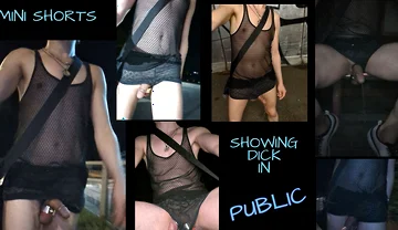 Mini Shorts in Public!
