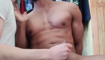 Sucking Dick From Muscular Hubby