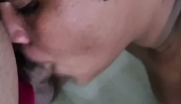 Sucking and Cumming with a Micro Penis in Interracial Sex