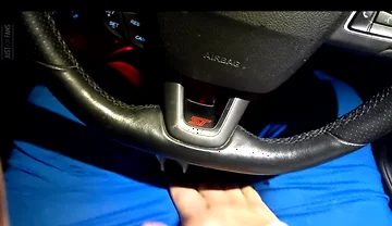 Playing with It as a Blob in the Car.