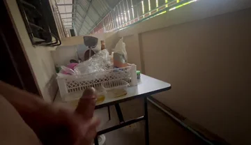 Thai Students Pull off the Back of the Dormitory