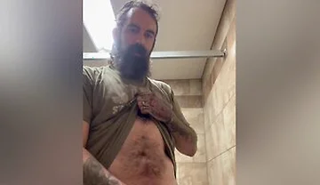 Jacking Off In Home Depot Bathroom: Stepdaddy Needed To Unload And Came All Over The Stall